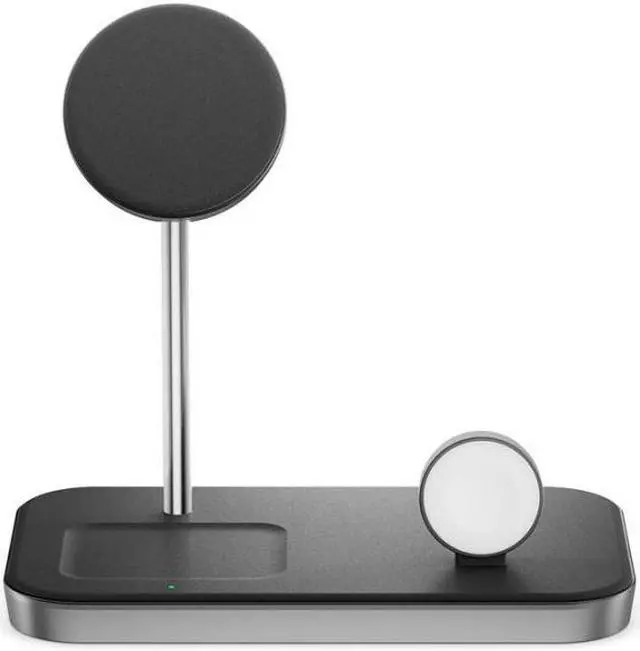 Main image of ALOGIC MagSpeed 3-in-1 Wireless 15W Charging Station - Black (MSP31CS15W )