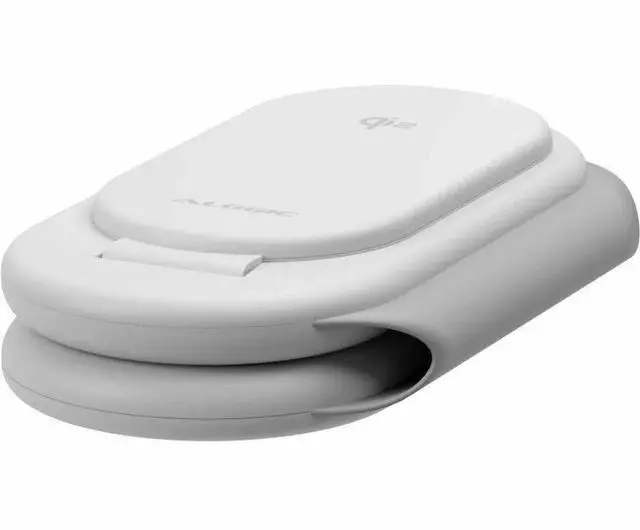 Alt view image 2 of 4 - Alogic PackAway 3-in-1 Qi2 Fast Wireless Charger - AL31WCPA-WH