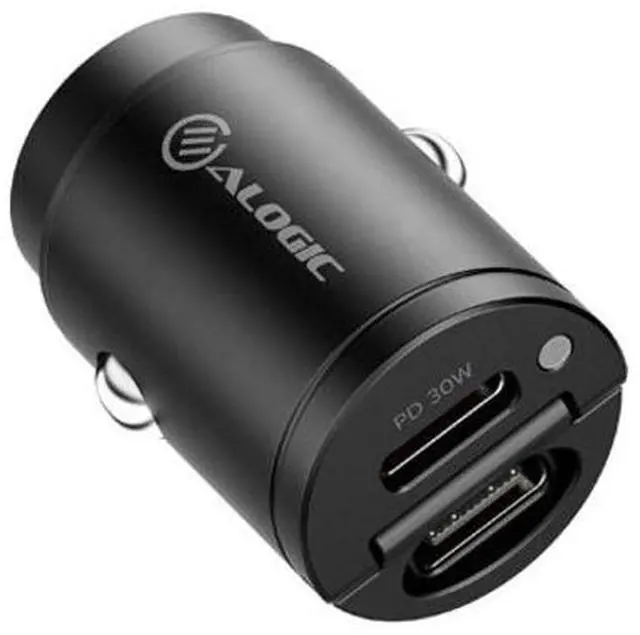 Alt view image 2 of 4 - Alogic 30W car charger USB-C ports fast charging for laptops, tablets, and smartphones - CRCC30