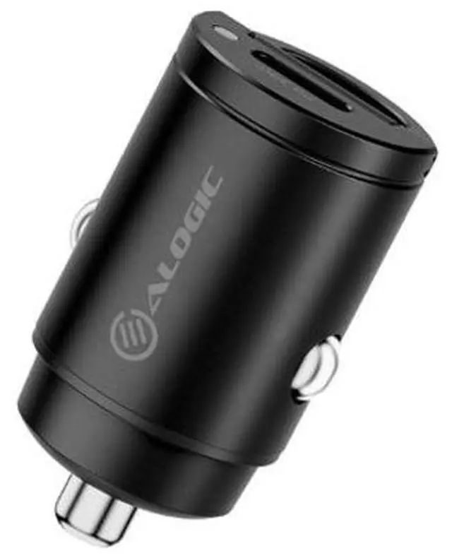 Alt view image 3 of 4 - Alogic 30W car charger USB-C ports fast charging for laptops, tablets, and smartphones - CRCC30