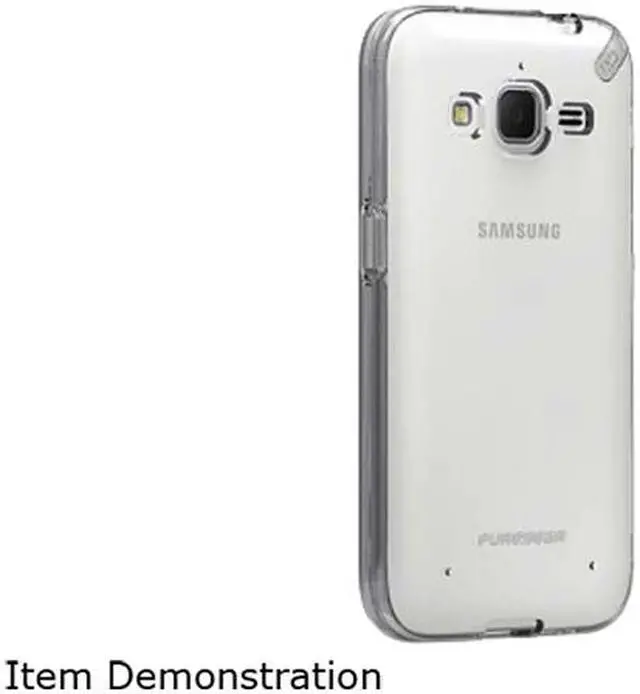 Alt view image 4 of 5 - PureGear Transparent Samsung Galaxy Core Prime Puregear Slim Shell Case - Clear 61031PG