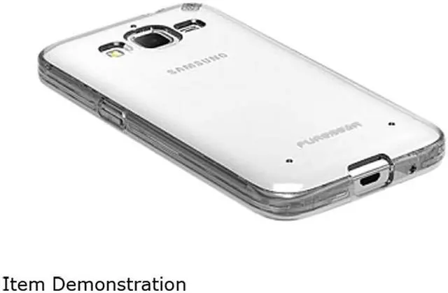 Alt view image 5 of 5 - PureGear Transparent Samsung Galaxy Core Prime Puregear Slim Shell Case - Clear 61031PG
