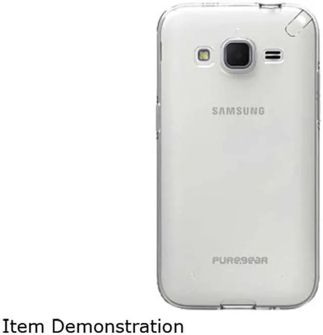 Alt view image 3 of 5 - PureGear Transparent Samsung Galaxy Core Prime Puregear Slim Shell Case - Clear 61031PG