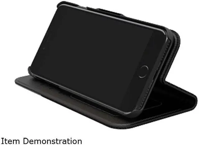 Alt view image 6 of 6 - PureGear Black Apple iPhone 7 Plus / 6s Plus / 6 Plus Puregear Gen 2 Express Folio Case - Black 61728PG