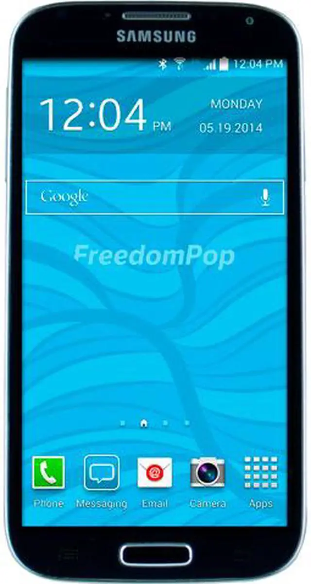 Main image of 100% Free Mobile Phone Service w/ Samsung Galaxy S4 (Certified pre-owned)