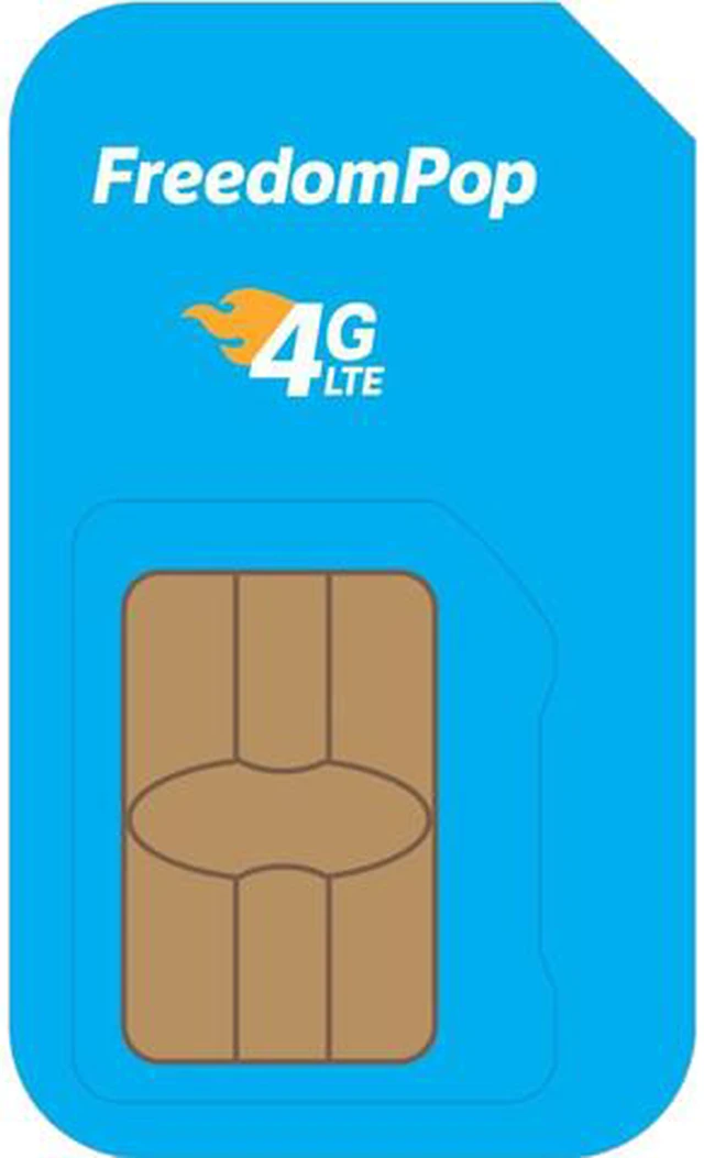 100% Free Talk, Text, & Data w/ 3-in-1 LTE SIM Card Kit - FreedomPop ...