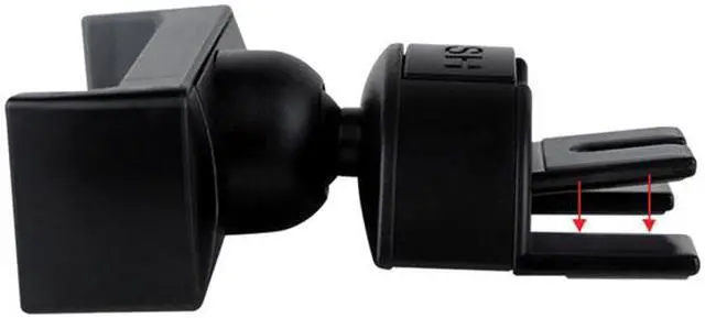 Alt view image 7 of 14 - Koomus Pro CD Slot Black Smartphone Car Mount Ko-ProCD