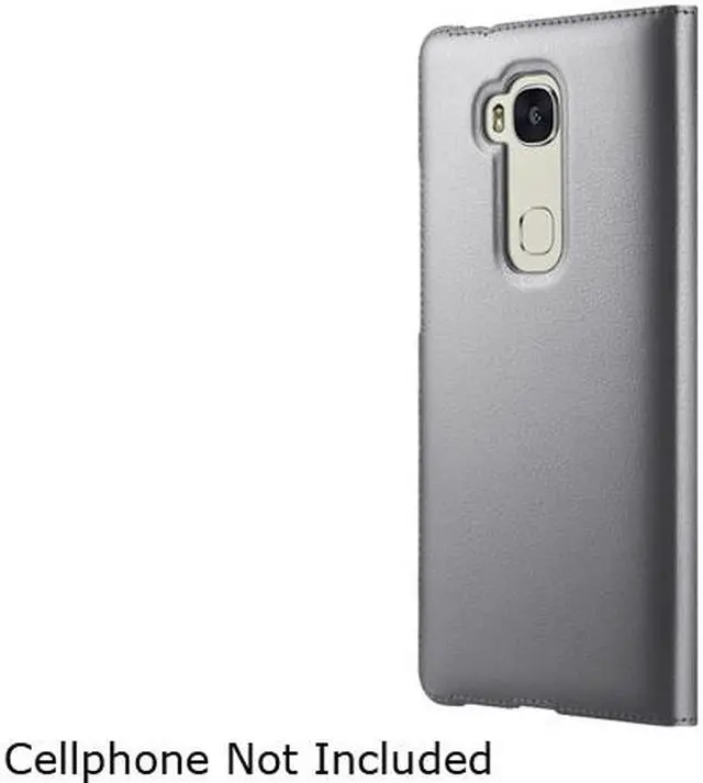 Alt view image 4 of 6 - Huawei 51991515 Gray Flip Case for Honor 5X