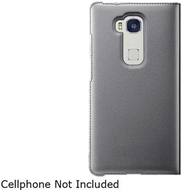 Alt view image 2 of 6 - Huawei 51991515 Gray Flip Case for Honor 5X