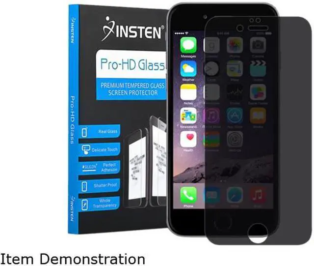Main image of Insten Clear Privacy Anti-Spy Tempered Glass Screen Protector Guard For Apple iPhone 6 Plus 2124185
