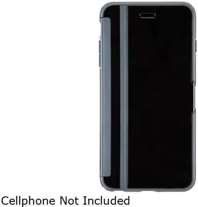 Alt view image 2 of 5 - Speck Products CandyShell Wrap Black/Slate Grey Case for iPhone 6 Plus / 6s Plus 74023-B565