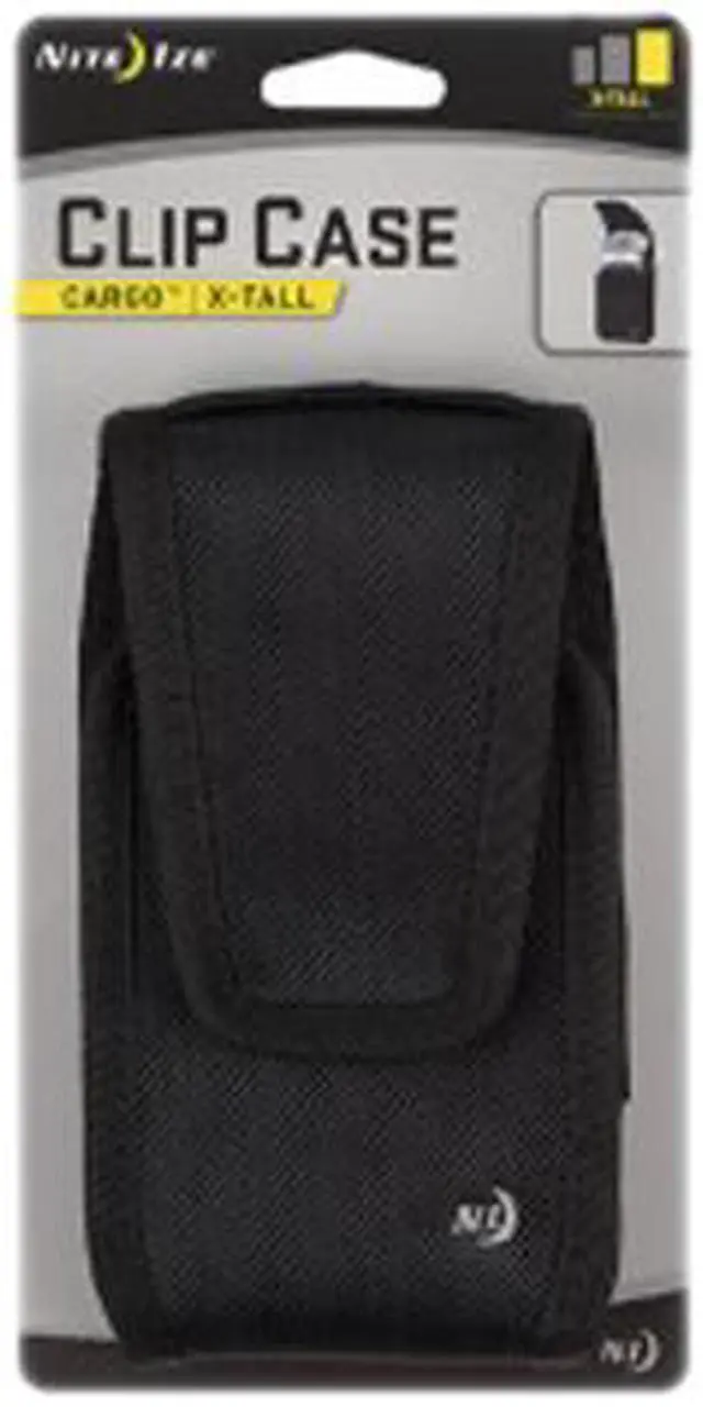 Alt view image 2 of 2 - Nite Ize Black Solid Clip Case Cargo Holster - Extra Tall CCCXT-01-R3