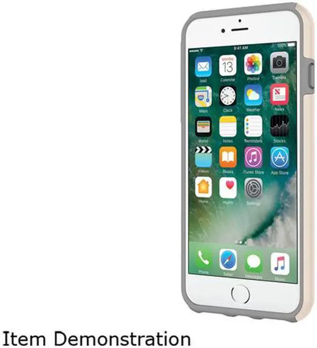 Main image of Incipio DualPro Iridescent Rose Gold/Gray The Original Dual Layer Protective Case for iPhone 7 Plus IPH-1491-RGY