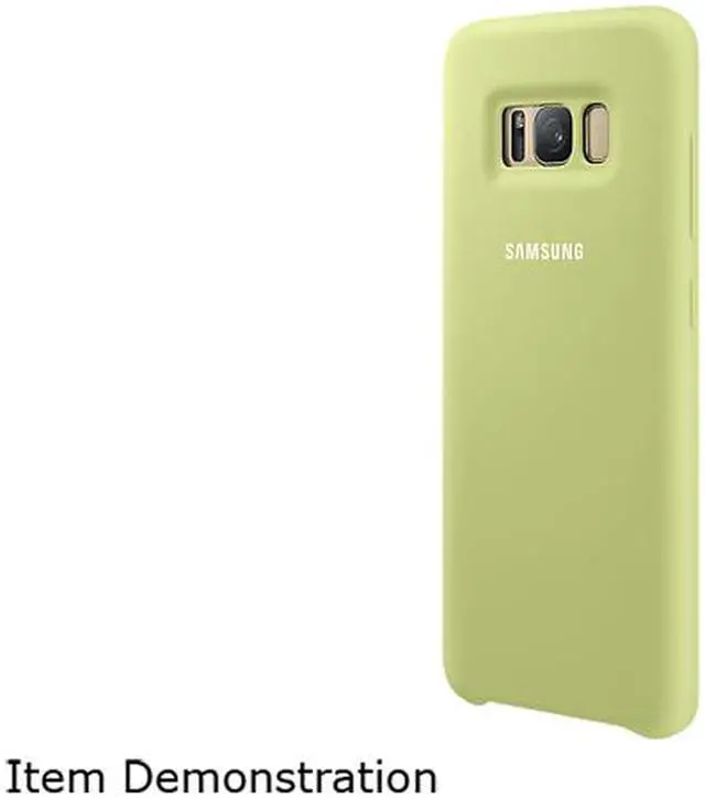 Alt view image 2 of 3 - SAMSUNG Green Silicone Cover (Galaxy S8) EF-PG950TGEGCA
