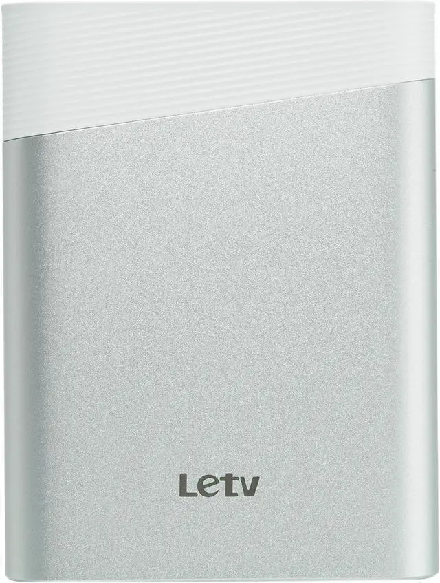 Main image of Letv Super Power Bank 13400 mAh with dual outputs, Faster Charging compatible, External Battery Charger for smart phones and tablets, Silver