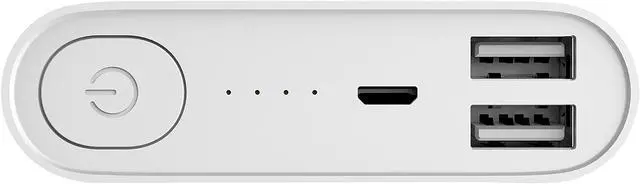 Alt view image 3 of 4 - Letv Super Power Bank 13400 mAh with dual outputs, Faster Charging compatible, External Battery Charger for smart phones and tablets, Silver