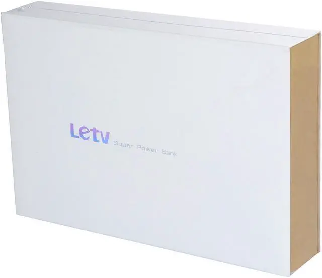 Alt view image 4 of 4 - Letv Super Power Bank 13400 mAh with dual outputs, Faster Charging compatible, External Battery Charger for smart phones and tablets, Silver
