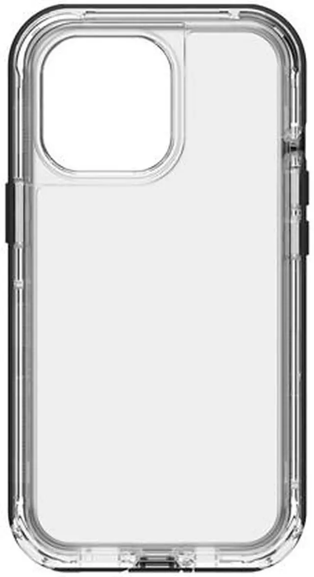 Alt view image 2 of 2 - LifeProof Next Antimicrobial Black Crystal (Clear/Black) Case for iPhone 13 Pro Max 77-83525