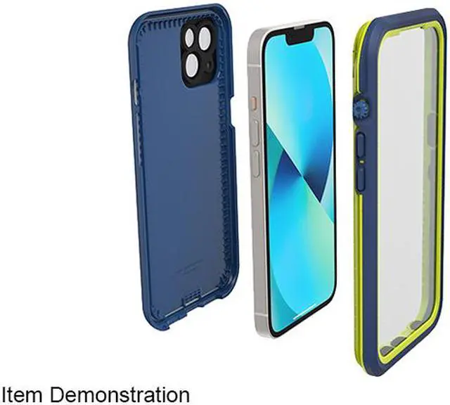 Alt view image 5 of 6 - LifeProof FRE Onward Blue iPhone 13 Case 77-83458