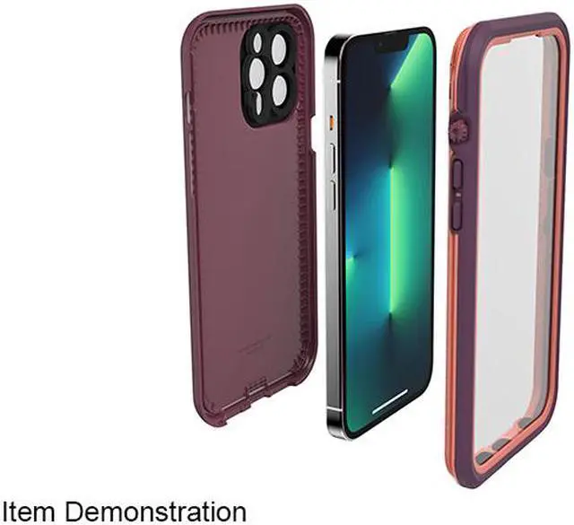Alt view image 5 of 6 - LifeProof FRE Resourceful Purple iPhone 13 Pro Max Case 77-83465