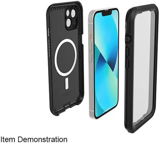 Alt view image 6 of 7 - LifeProof FRE Black iPhone 13 Case for MagSafe 77-83669