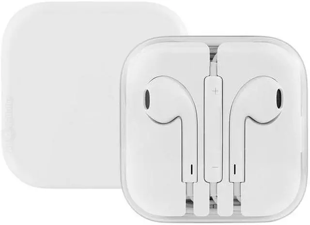 Alt view image 2 of 5 - Apple White 3.5mm OEM EarPods with Remote and Mic MD827LL/A