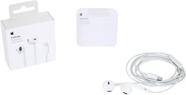 Alt view image 5 of 5 - Apple In-Ear EarPods with Lightning Connector For iPhone 7/7Plus - White- MMTN2AM/A