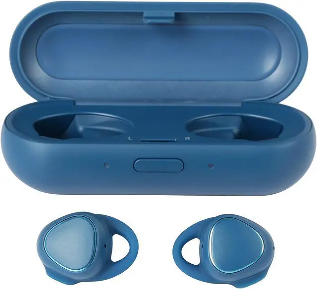 Alt view image 7 of 8 - Samsung Gear IconX SM-R150 True Wireless Fitness Tracker Earbuds Standalone Music Player Earphones (Blue) - International Version