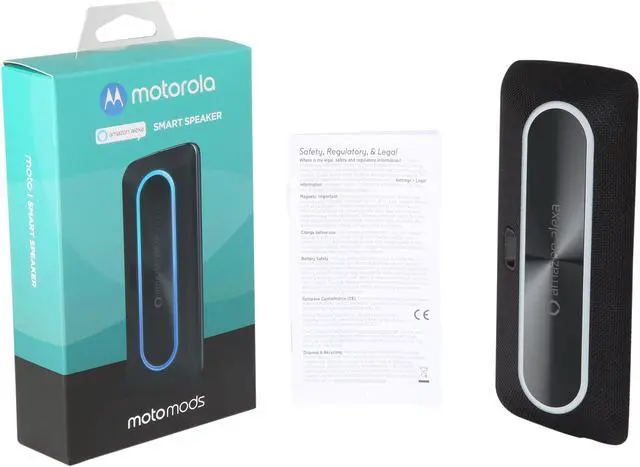 Alt view image 8 of 7 - Smart Speaker with Amazon Alexa PG38C02060 Moto Mod