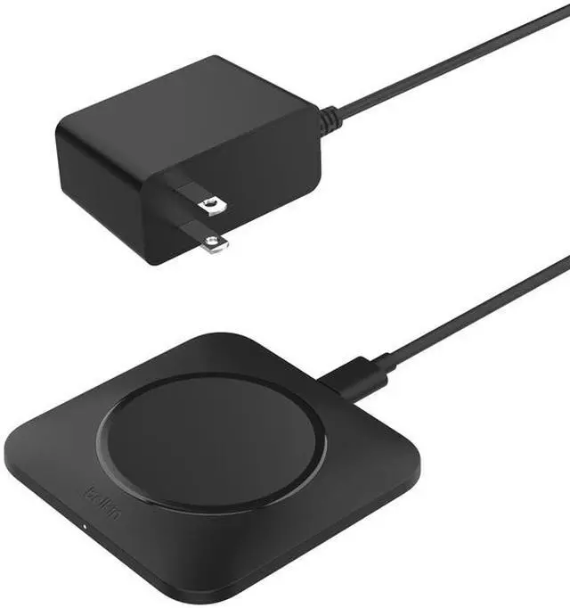Alt view image 4 of 5 - BELKIN WIA007ttBK 15W EasyAlign Wireless Pad
