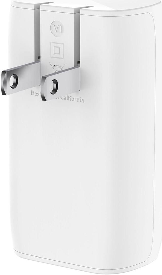Alt view image 2 of 5 - Belkin 67 Watt 3-Port USB-C Wall Charger - USB-C PD 3.1 Enabled Fast Charging