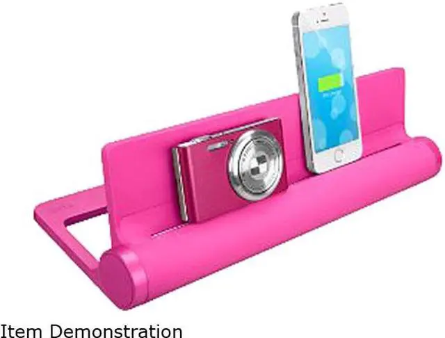 Alt view image 2 of 3 - Quirky PCVG3-PK01 Converge POP Pink 4-port USB charging station