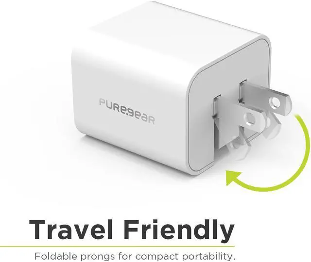 Alt view image 2 of 3 - PureGear 30W USB-C PD Wall Charger + USB-C to Lightning Cable | 64619PG