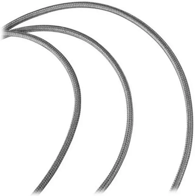 Alt view image 4 of 6 - SilverStone Technology Micro USB Cable for Most Smartphones / LG / Samsung / Reversible USB-A / Reversible Micro USB-B / 1000MM - Charcoal Gray - CPU01C