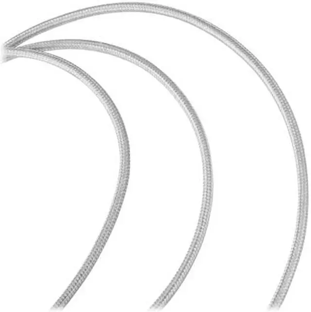 Alt view image 4 of 6 - SilverStone Technology Micro USB Cable for Most Smartphones / LG / Samsung / Reversible USB-A / Reversible Micro USB-B / 1000MM - Silver - CPU01S