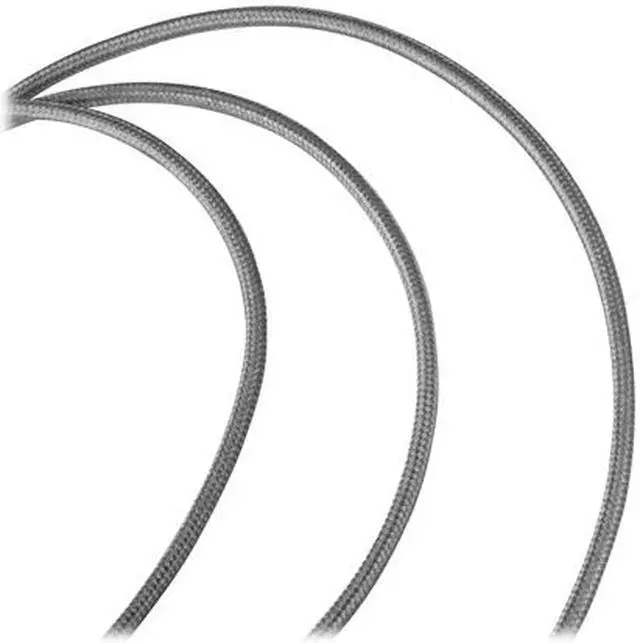 Alt view image 4 of 7 - Silverstone SST-CPU02C Charcoal high speed charge and data sync Cable