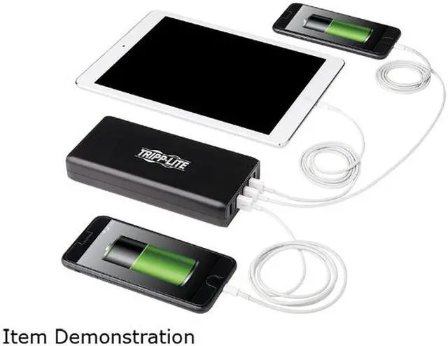 Alt view image 5 of 5 - Tripp Lite U280-005-WS4C1 5-Port USB Charging Station - 4 USB-A Auto-Sensing & 1 USB-C PD 3.0, USB-IF Certified, 110W Max