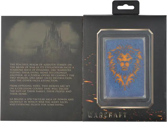 Alt view image 5 of 6 - Swordfish SFW-PB700SA Warcraft Movie Collection Alliance Symbol Lights up 6720 mAh Power Bank  - Alliance