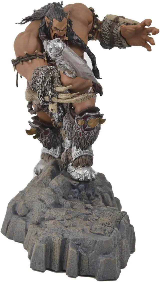 Alt view image 2 of 7 - Swordfish SFW-PD1000D Warcraft Movie Collection Durotan Statue Phone Dock - Horde (Cellphone Not Included)