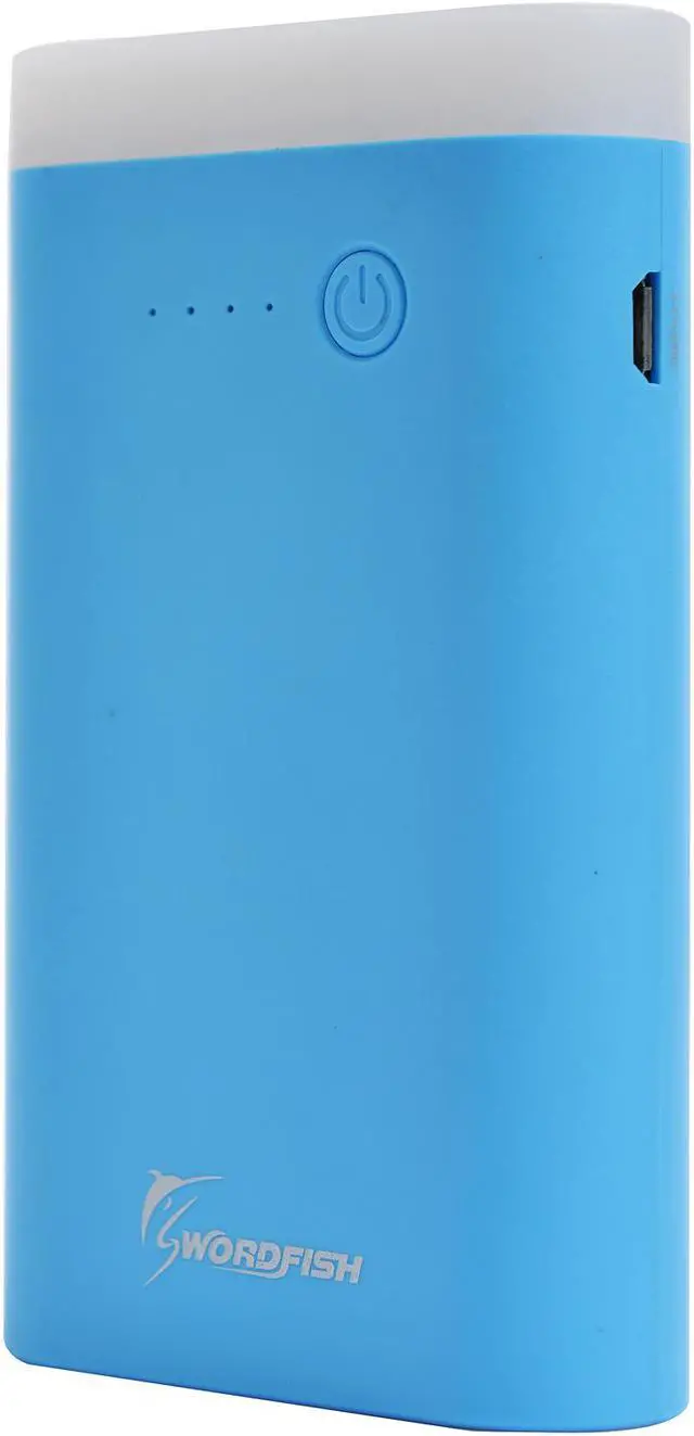 Alt view image 2 of 5 - Swordfish Tech SPB-109-BLL Ultra Bright LED Lantern with 9000mAh External Battery - Blue Color