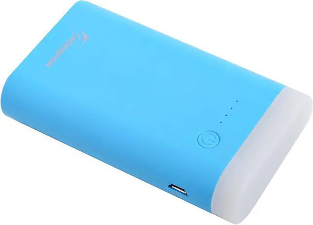 Alt view image 3 of 5 - Swordfish Tech SPB-109-BLL Ultra Bright LED Lantern with 9000mAh External Battery - Blue Color