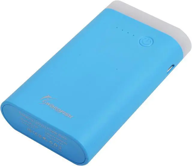 Alt view image 4 of 5 - Swordfish Tech SPB-109-BLL Ultra Bright LED Lantern with 9000mAh External Battery - Blue Color