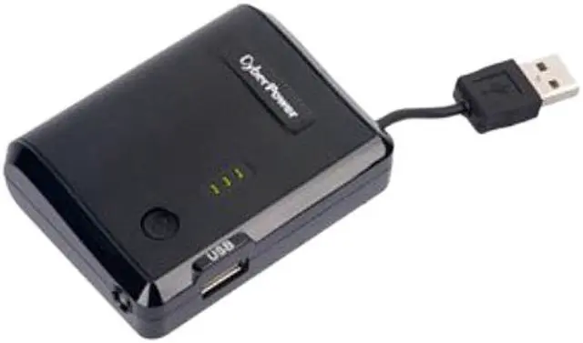 Main image of CyberPower 4400 mAh USB Charger with 1A USB Port & 4400mA rechargeable lithium-ion battery CPBC4400