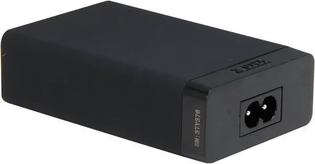 Alt view image 4 of 5 - Anker 25W 5-Port Desktop USB Charger with PowerIQ Technology for iPhone 5s 5c 5; iPad Air mini; Galaxy S5 S4; Note 3 2; Tab; Nexus and USB-Charged devices