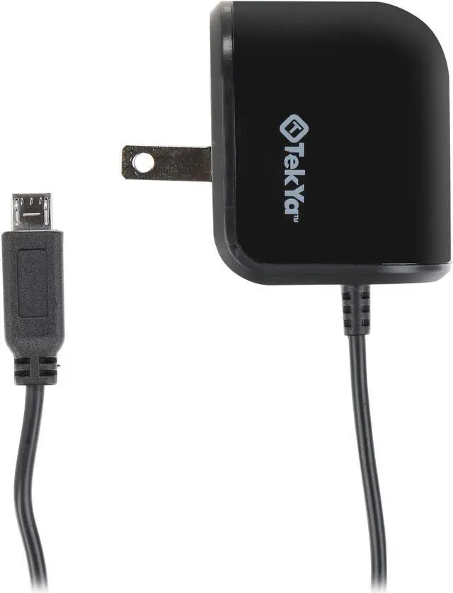 Main image of UNIACTP14286 Black 2.1 Amp Universal MicroUSB Wall Charger