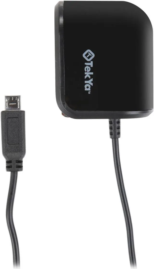Alt view image 3 of 8 - UNIACTP14286 Black 2.1 Amp Universal MicroUSB Wall Charger