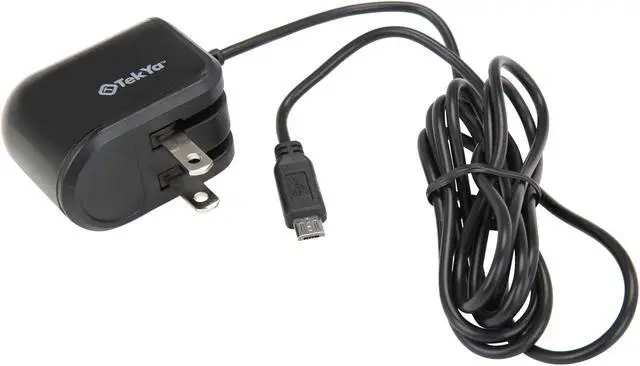 Alt view image 4 of 8 - UNIACTP14286 Black 2.1 Amp Universal MicroUSB Wall Charger