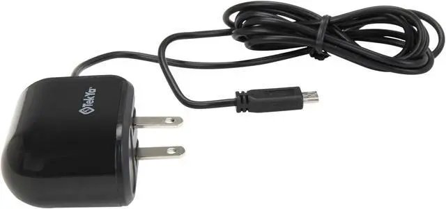 Alt view image 7 of 8 - UNIACTP14286 Black 2.1 Amp Universal MicroUSB Wall Charger