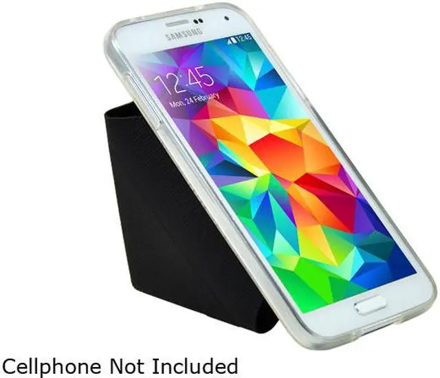 Alt view image 2 of 6 - CIRAGO Black Origami Stand Case for Galaxy S5 S5ORIGAMIBLK