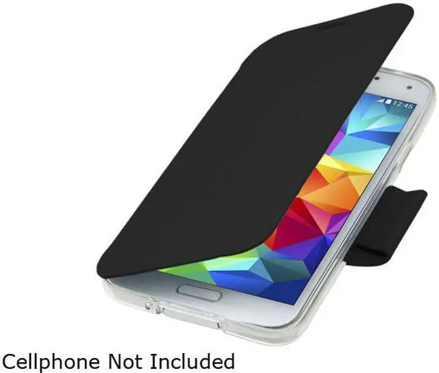 Main image of CIRAGO Black Origami Stand Case for Galaxy S5 S5ORIGAMIBLK